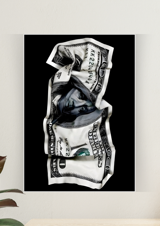 A Fold Piece Of Paper Poster | Motivation Poster