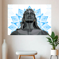 Adiyogi Shiva Poster | Devotional Set | 8 Panel Split Design Poster
