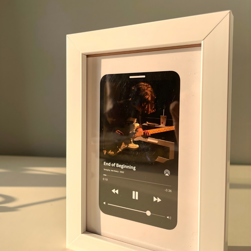 Aesthetic Custom Music Frame | Wall Mount