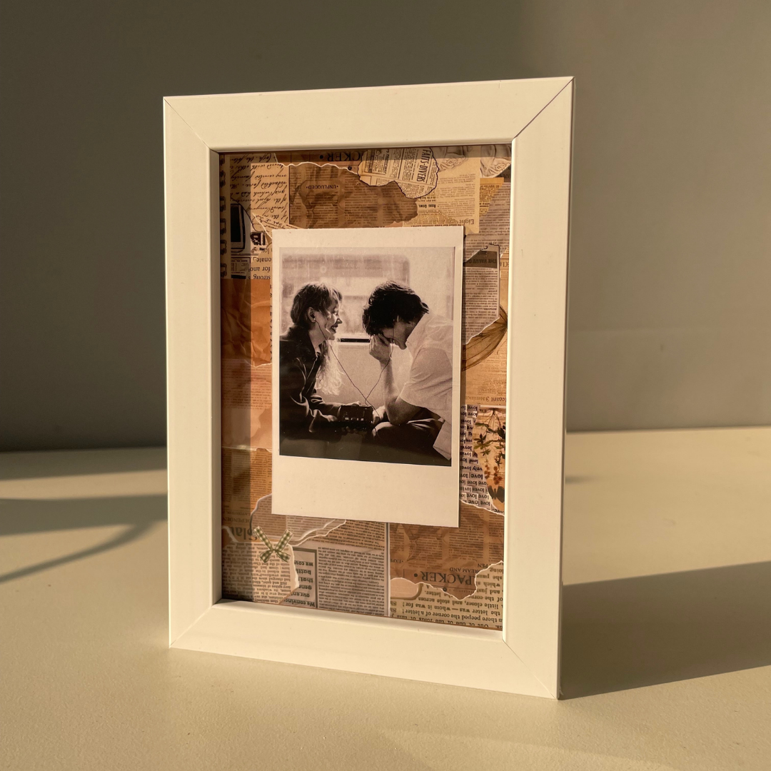 Aesthetic Pinterest Frame | Paper Heart Edit – GENZCUSTOM