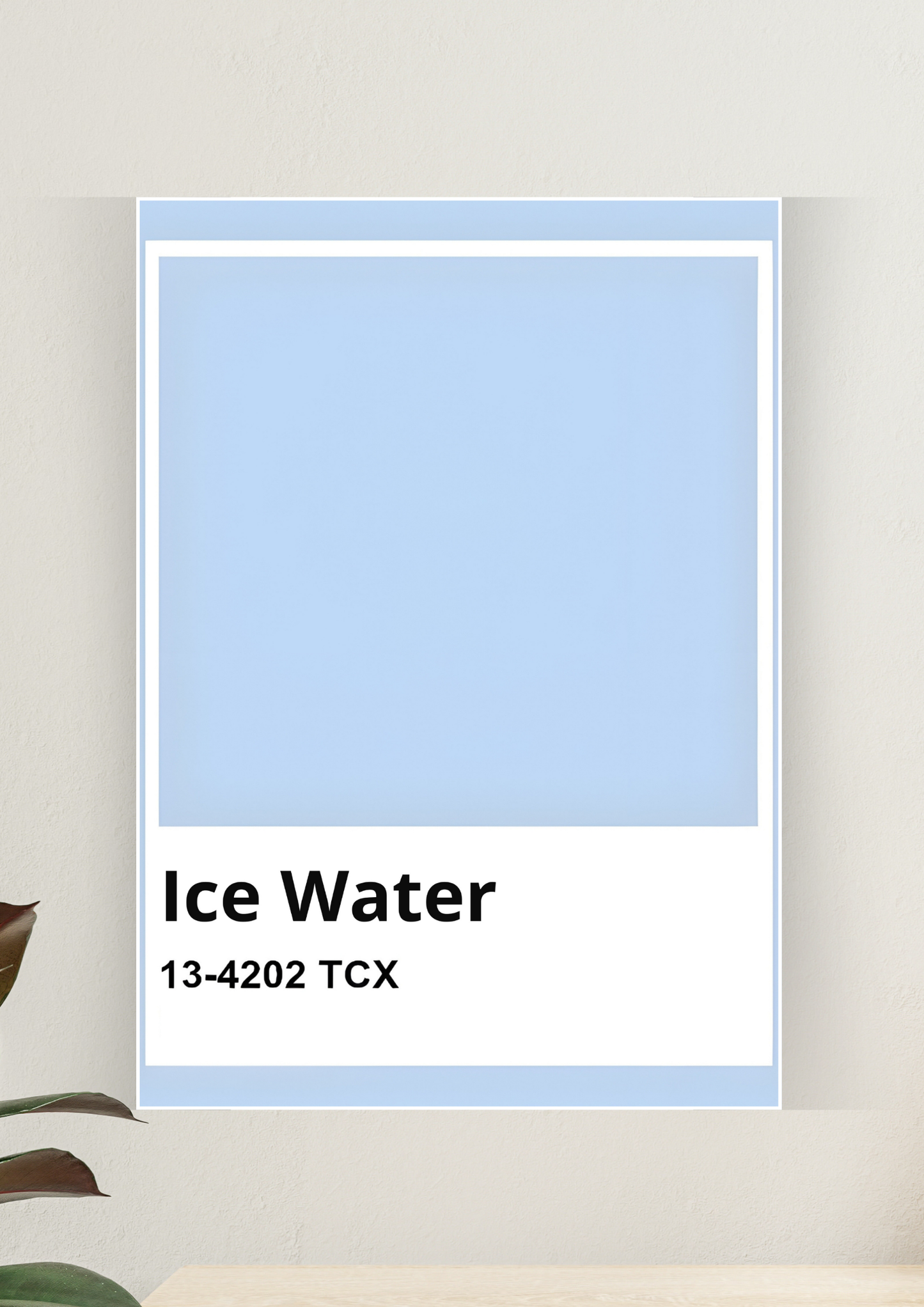 Aesthetic Poster #132 | ICE WATER | Aesthetic Wall Poster