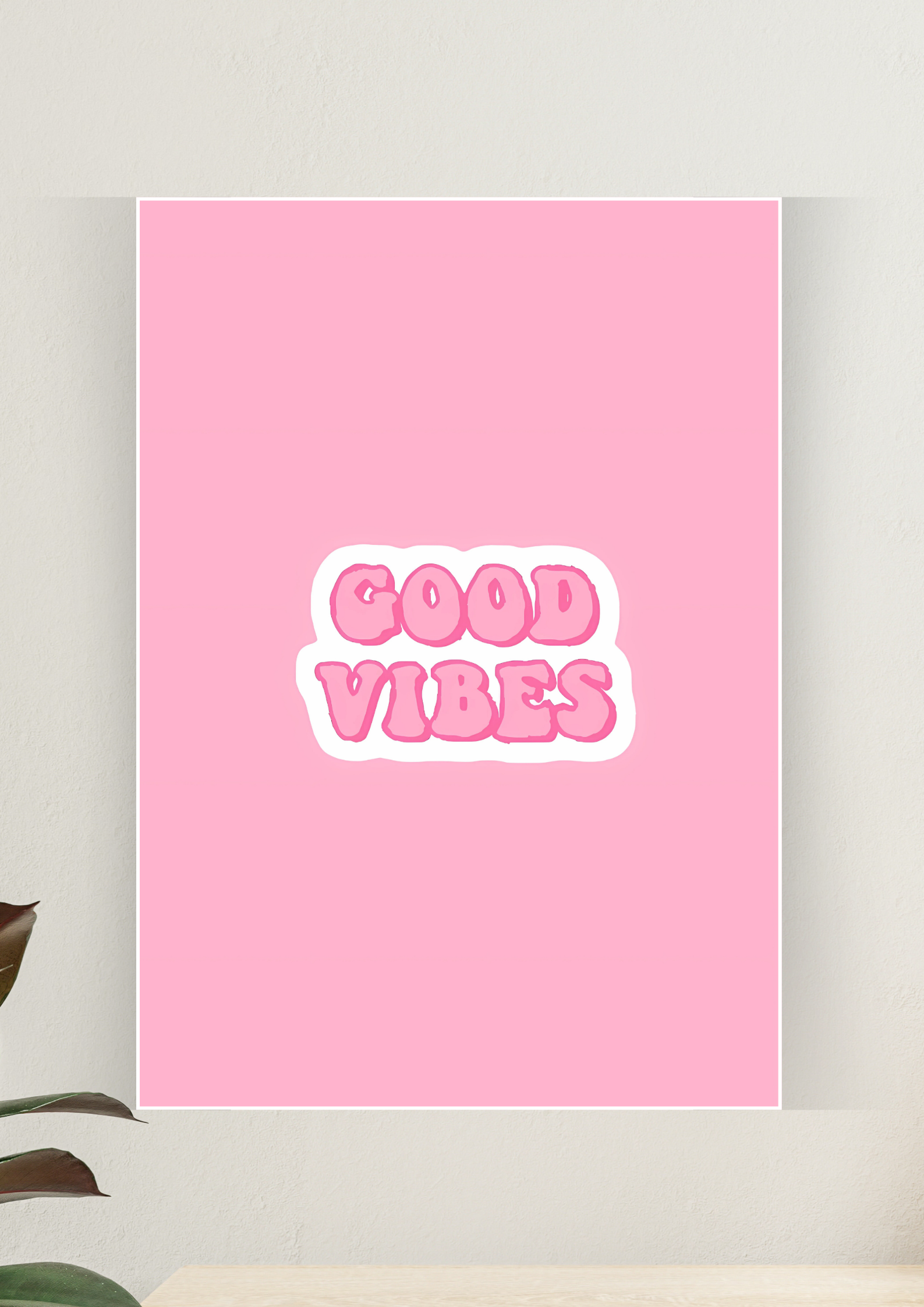Aesthetic Poster #154 | GOOD VIBES | Aesthetic Wall Poster