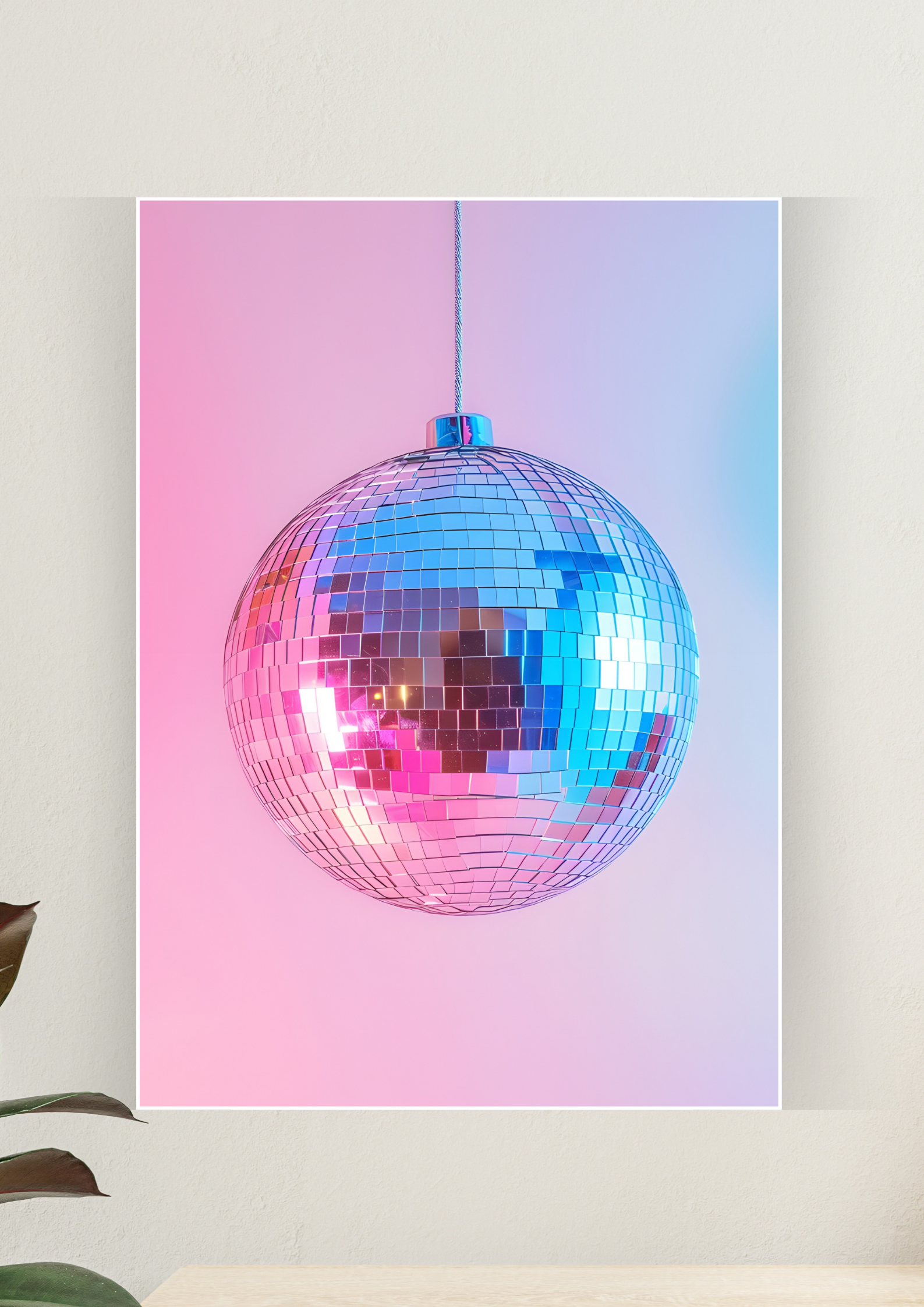 Aesthetic Poster #34 | Disco Ball | Aesthetic Wall Poster