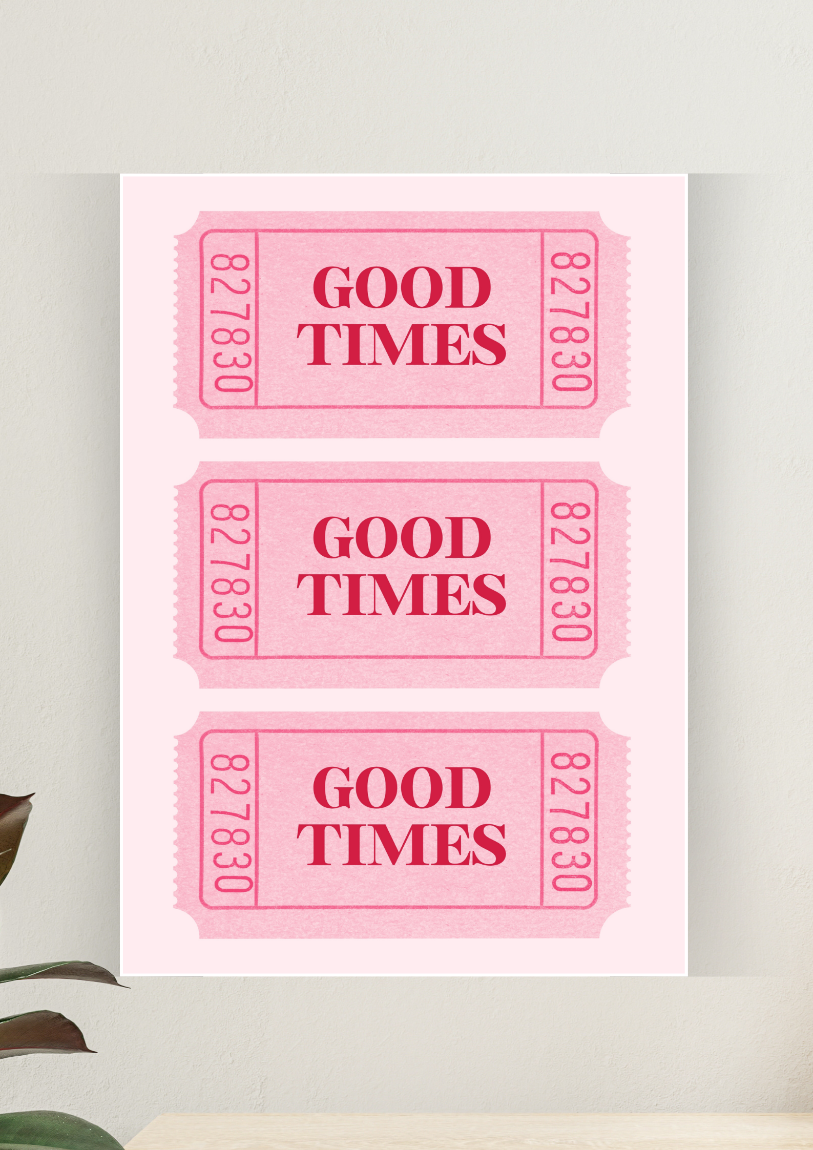 Aesthetic Poster #38 | Good Times | Aesthetic Wall Poster