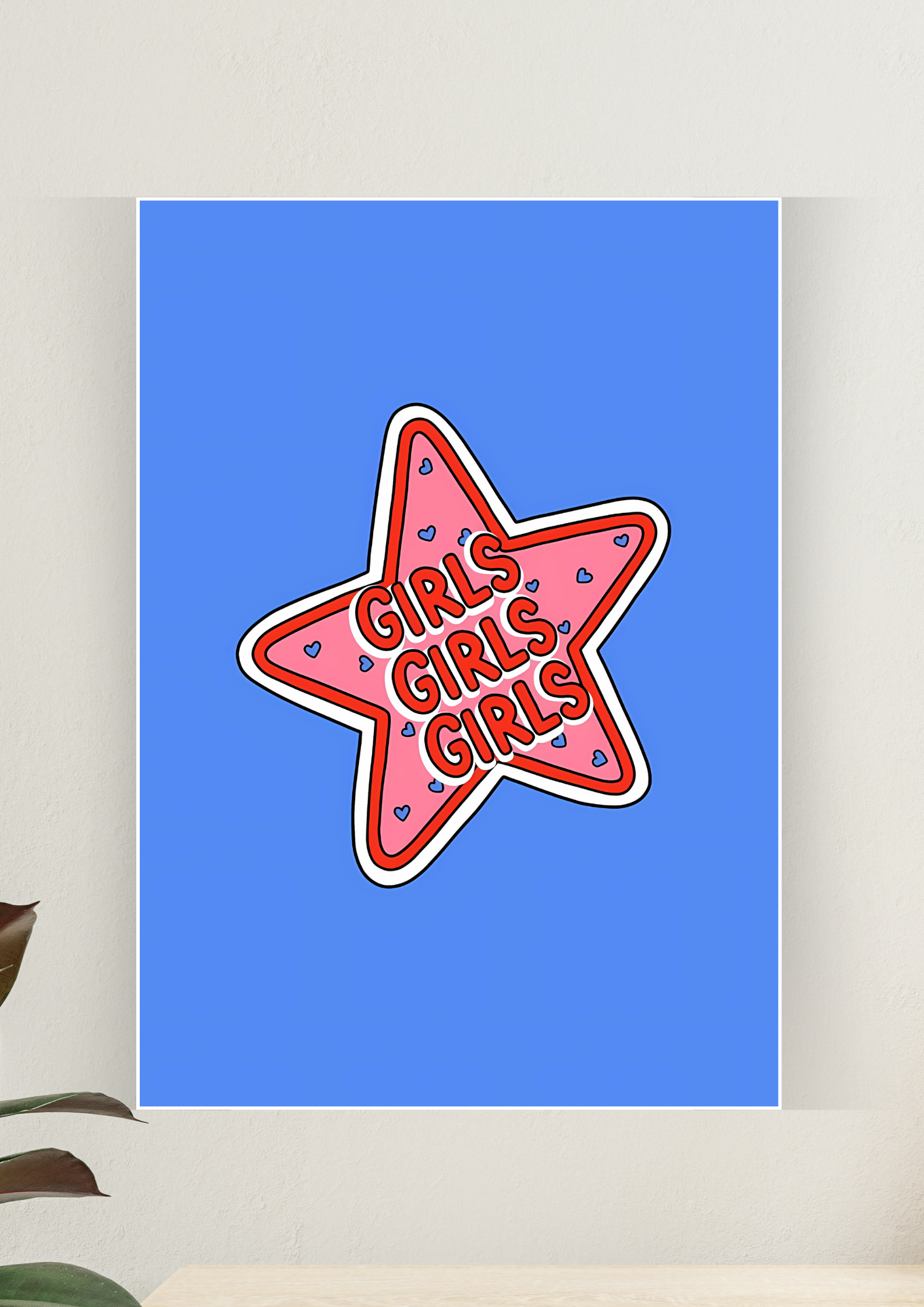 Aesthetic Poster #58 | STAR GIRLS | Aesthetic Wall Poster