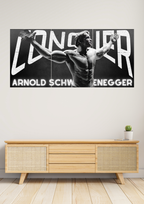 Arnold Schwarzenegger Conquer Poster | Set of 3 Split Design Poster