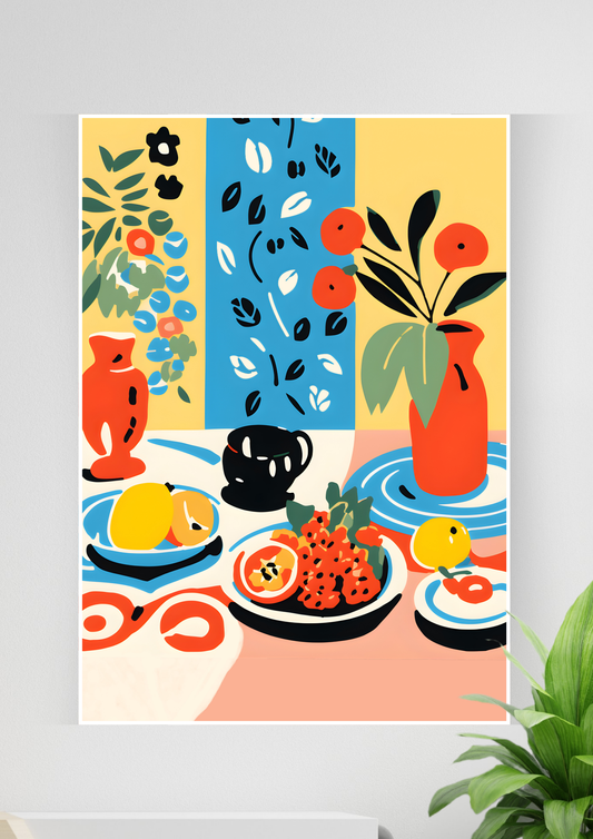 Art #44 Poster | Minimalist Art | Kitchen Posters 