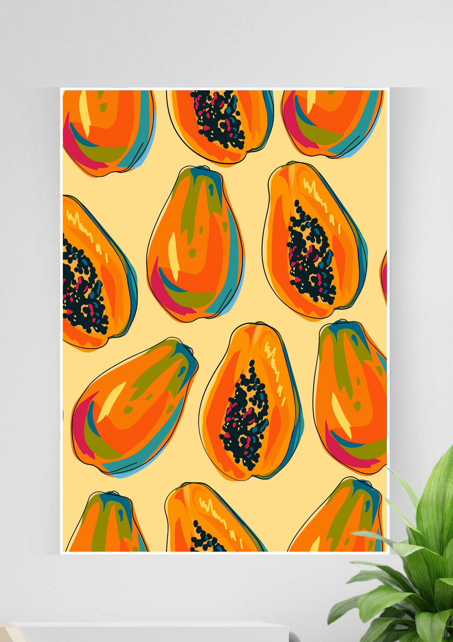 Art #49 Poster | Minimalist Art | Kitchen Posters 