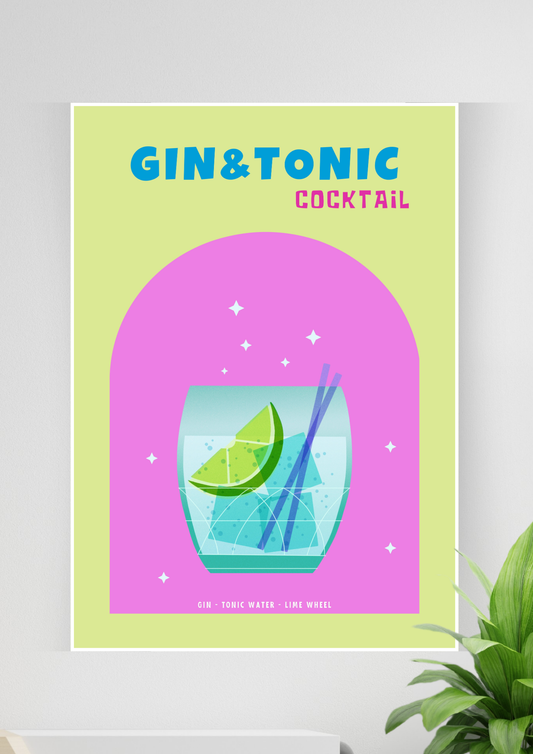 Art #59 Poster | Minimalist Art Poster | Kitchen Posters 