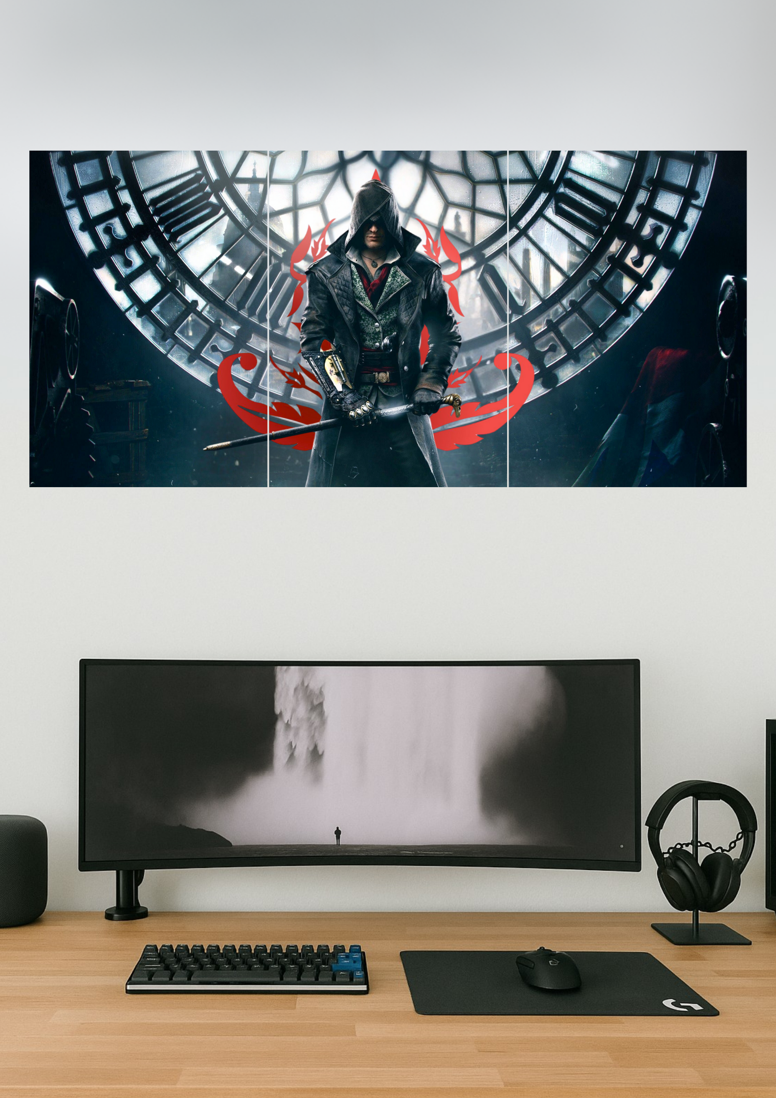Assassin's Creed Syndicate | Gaming Poster | Split Design Poster