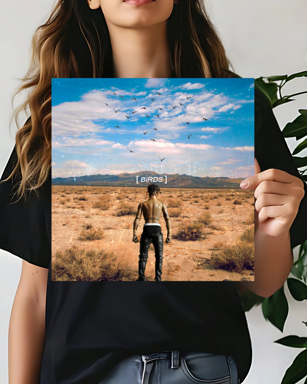 BIRDS Travis Scott Music Album Cover Poster | Square Poster