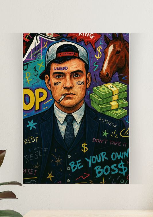 Be Your Own Boss | Mafia Graffiti | Motivation Poster