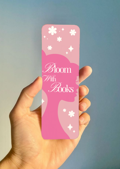Bloom With Books Aesthetic Bookmark