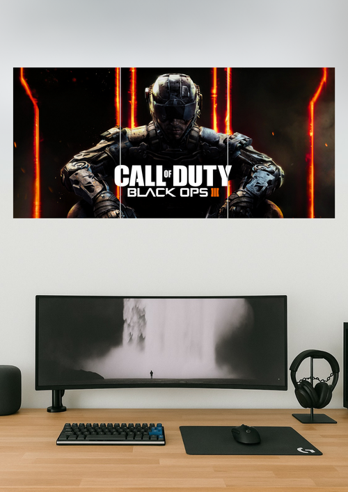 Call Of Duty #02 | Gaming Set | Split Design Poster