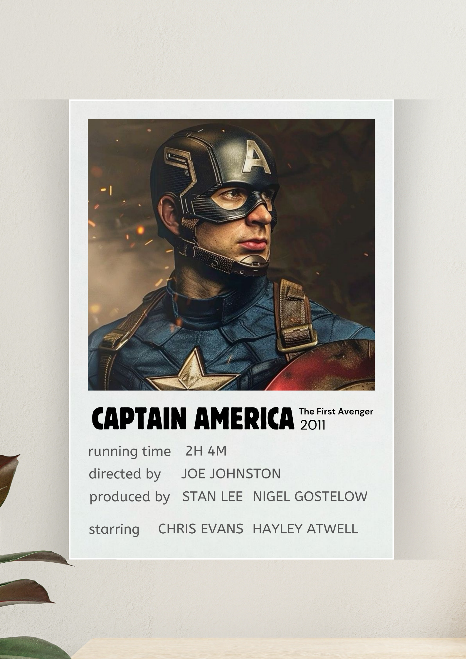 Captain America Movie Poster | Marvel Posters 