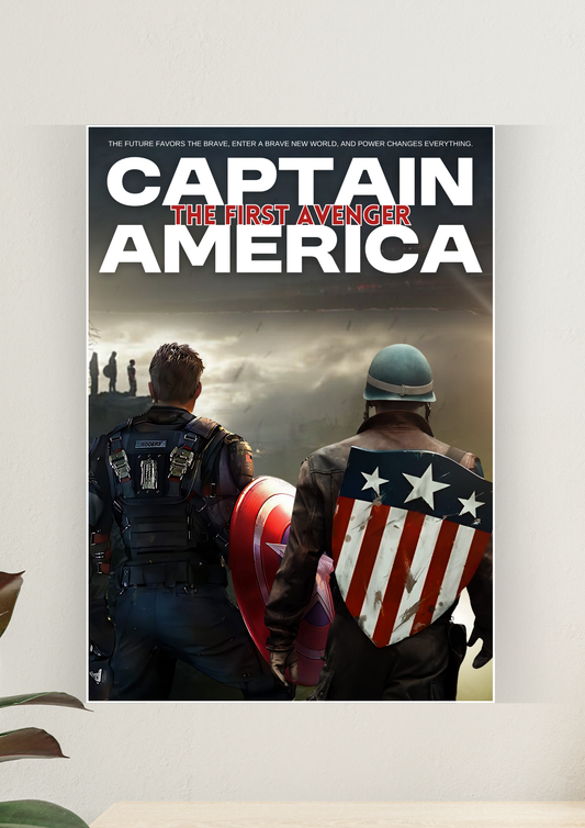 Captain America | The First Avenger Poster | Marvel Posters