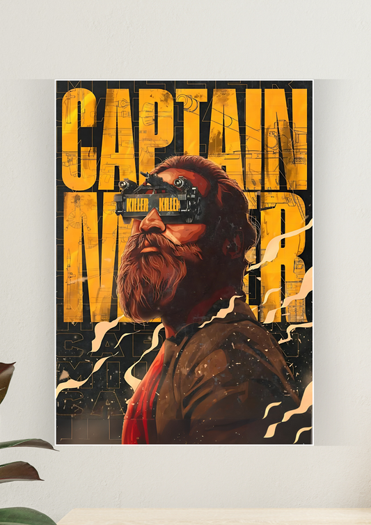 Captain Miller x Dhanush Poster | Movie Poster