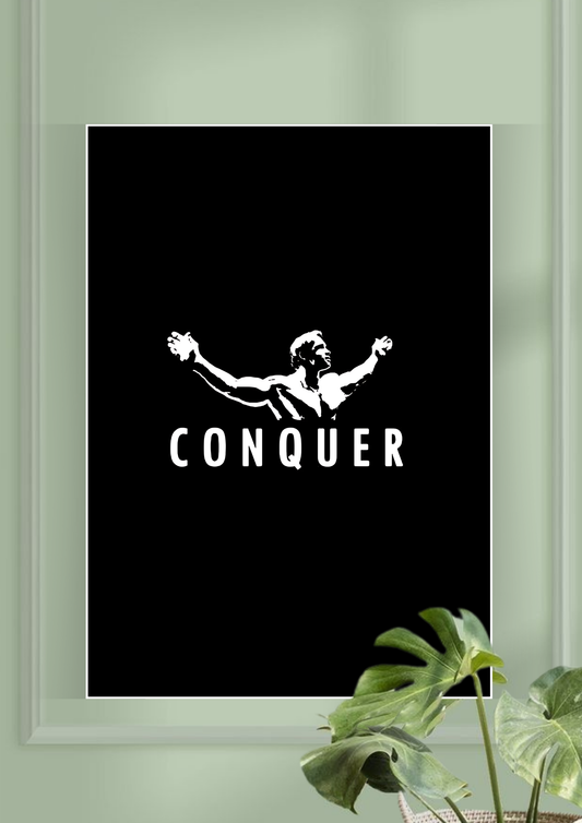 Conquer Gym Poster 