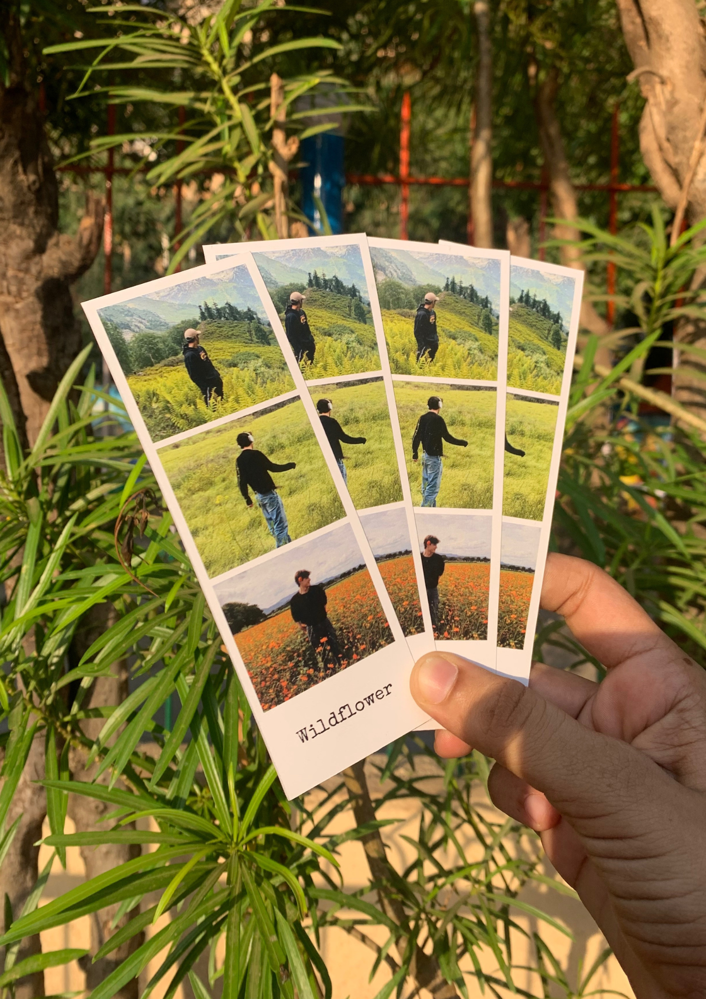 Custom Photo Booth Strip With Cute Text  | Custom Booth Strip