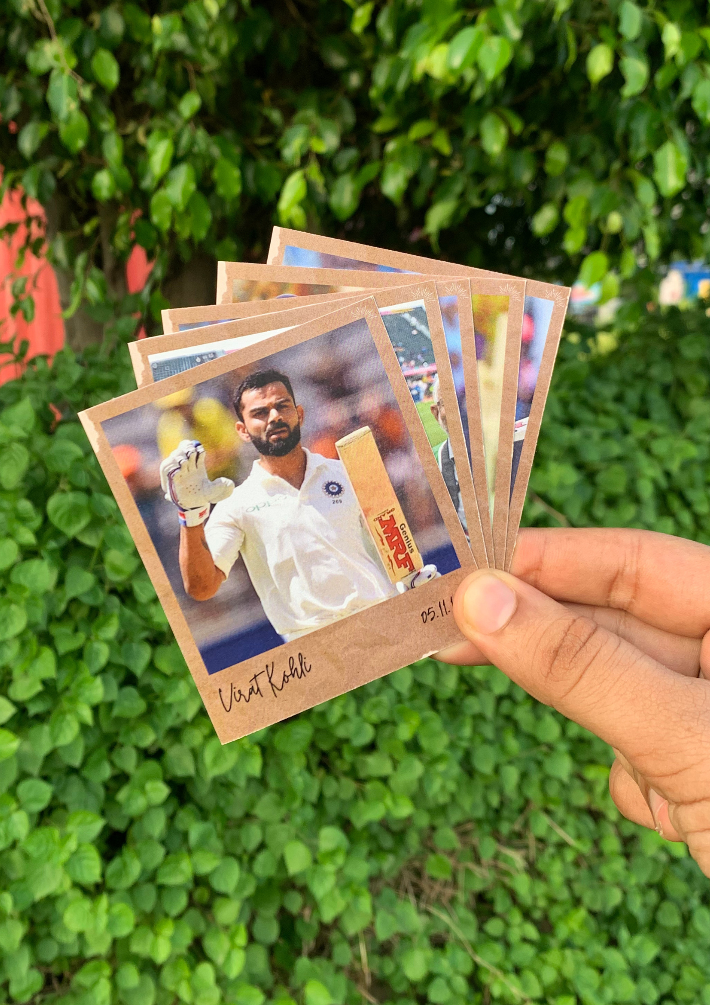 Custom Photo Polaroids Vintage Theme | With Text | Large Size 