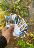 Custom Photo Polaroids With Cute Text | Large Size