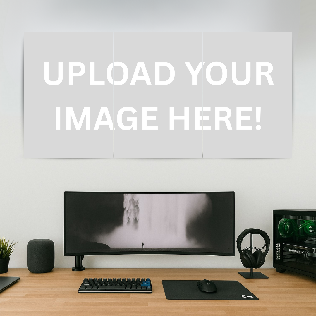 Custom Split Design Poster | Set Of 3 | Split Design Poster