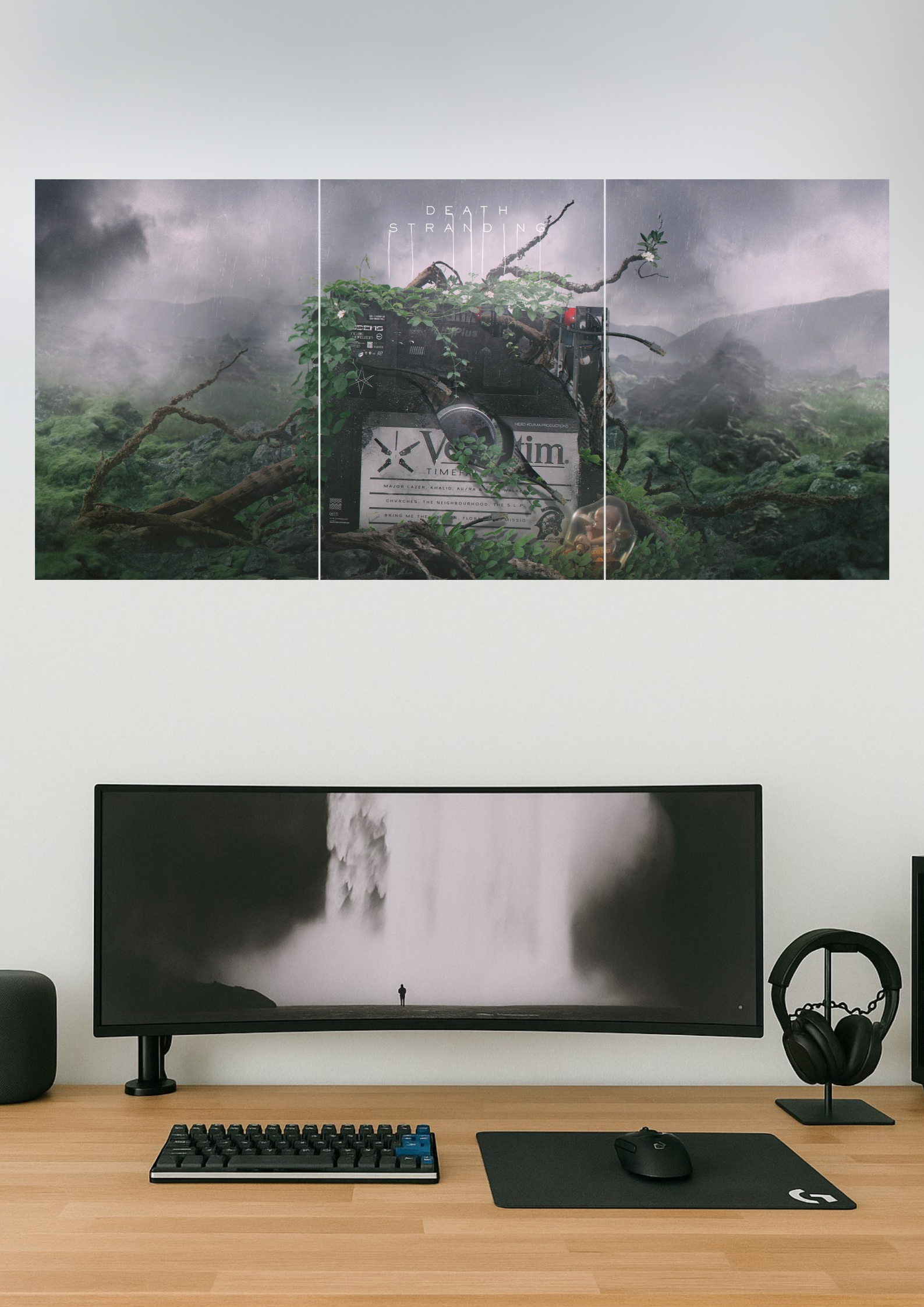 Death Stranding 2: On the Beach #02  | Gaming Set | Split Design Poster