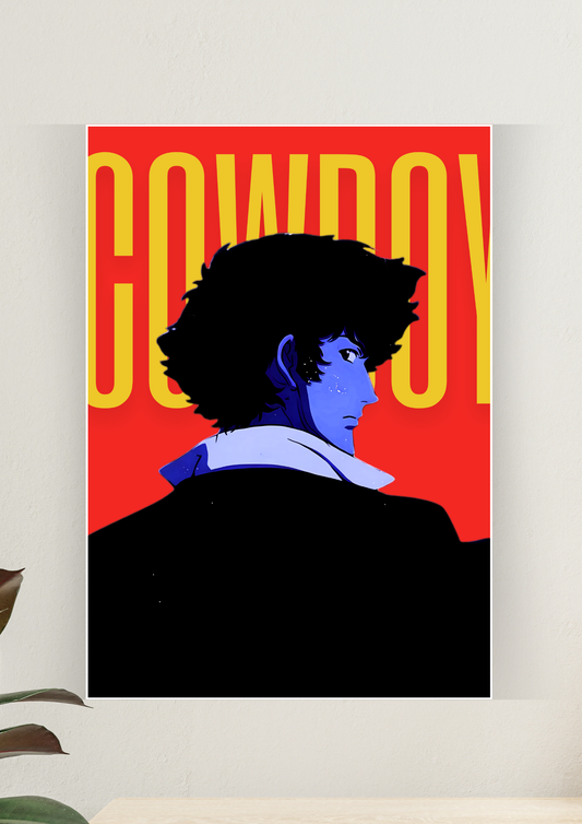 Epic Cowboy Anime Poster | Anime Posters