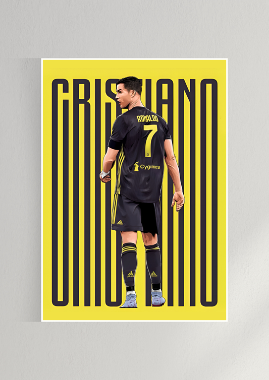 Epic Cristiano Ronaldo Poster | Ronaldo Poster | Football Posters