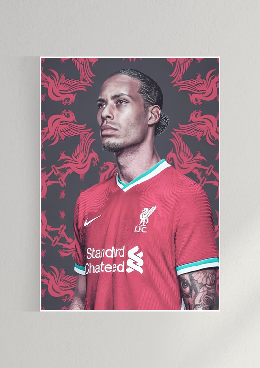 Epic Dark Virgil Poster | Football Posters
