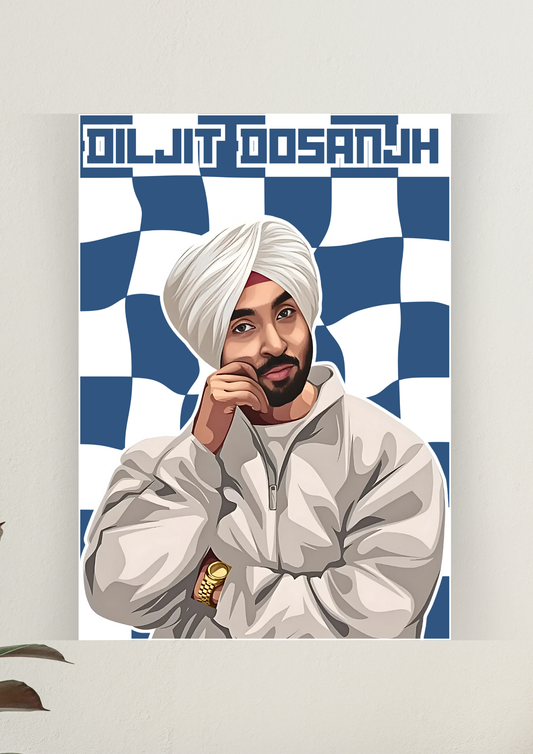 Epic Diljit Dosanjh Artwork | Music Artist PosterEpic Diljit Dosanjh Artwork | Music Artist Poster