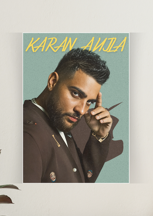 Epic Karan Aujla Poster | Music Artist Poster | Music Poster