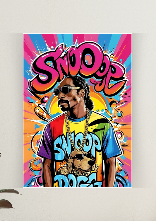 Epic Snoop Dogg Artwork | Music Artist Poster