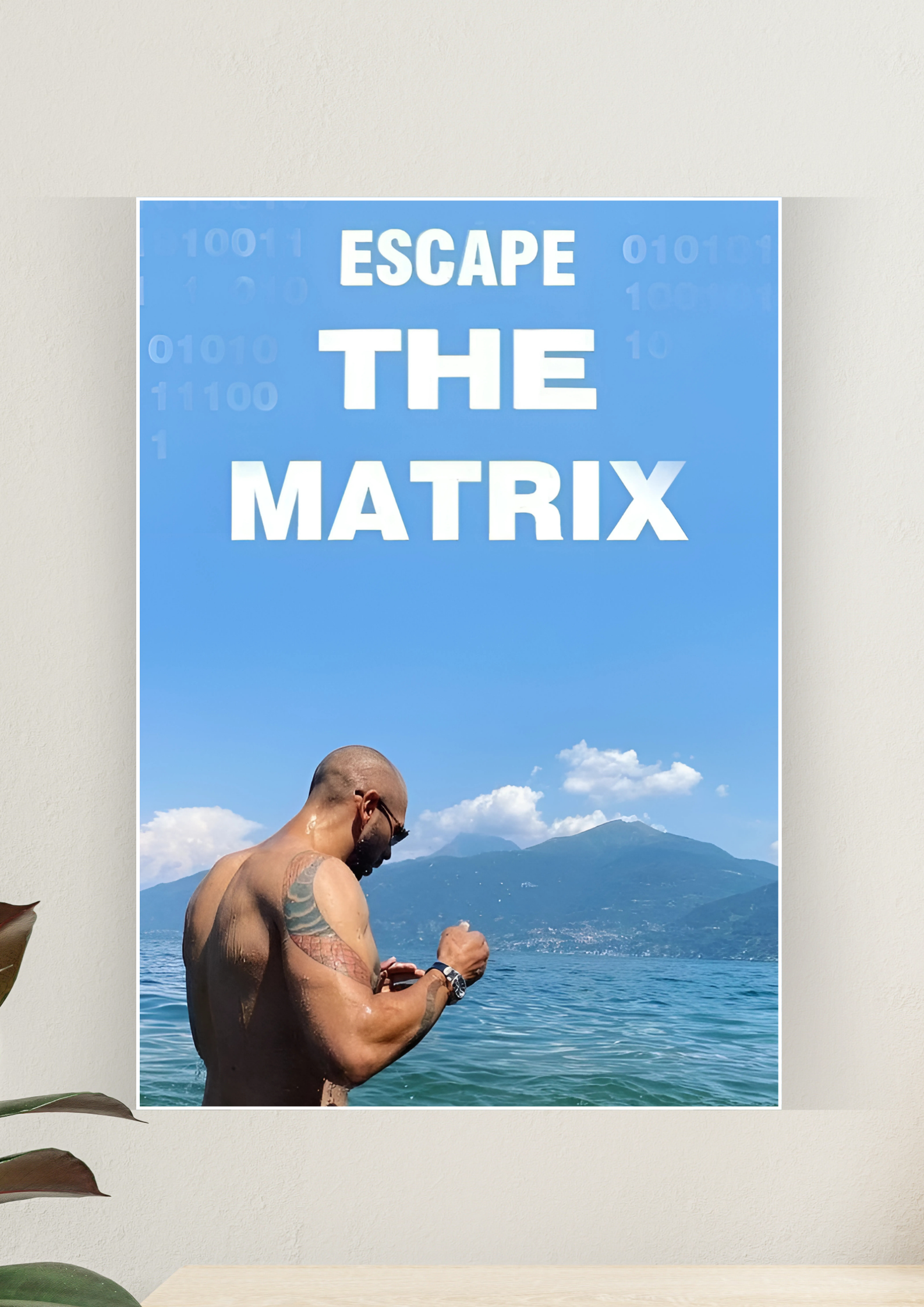 Escape The Matrix | Top G Poster | Motivation Poster