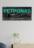 Every Dream Needs A Team x Petronas | Set of 3 Split Design Poster | petronas poster, amg petronas poster
