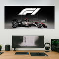 Formula 1 Car Poster | Set of 3 Split Design Poster