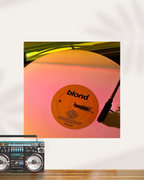 Frank Ocean Blonde Poster | Square Poster 