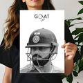GOAT Poster | Virat Kohli | Cricket Wall Poster