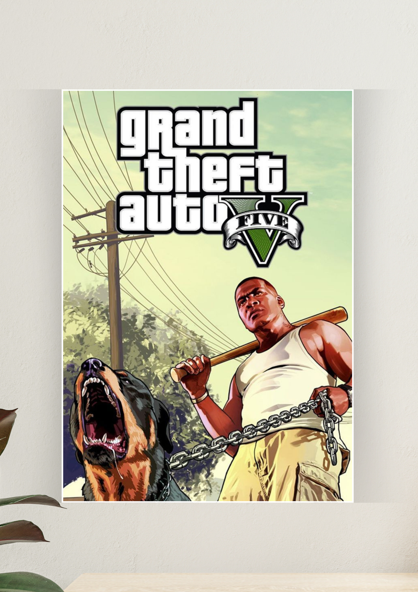 GTA V Aesthetic Poster | Games Posters 