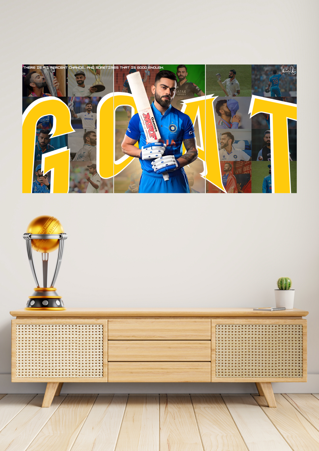 Virat Kohli poster online, GOAT Virat Kohli wall art, Virat Kohli split design poster, Buy Virat Kohli poster India, Virat Kohli super fan merchandise, Pack of 3 Virat Kohli posters, Cricket legend Virat Kohli poster, Best Virat Kohli wall decor, Shop Virat Kohli fan posters, Limited edition Virat Kohli artwork, G O A T Virat Kohli | Split Design Poster| Super Fan | Pack Of 3