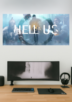 Hell Is Us | Gaming Set | Split Design Poster