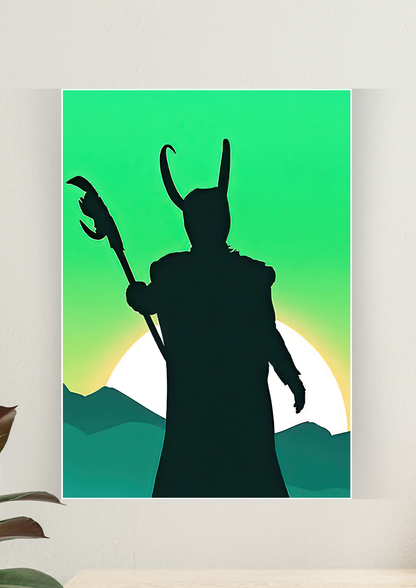 I AM LOKI x Artwork Poster | MARVEL POSTER