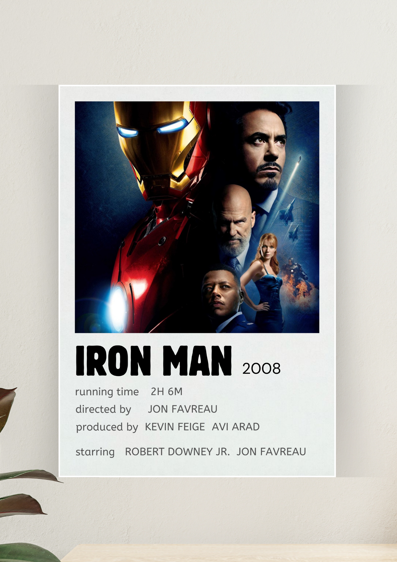 Iron Man Movie Poster #002 | Marvel Posters