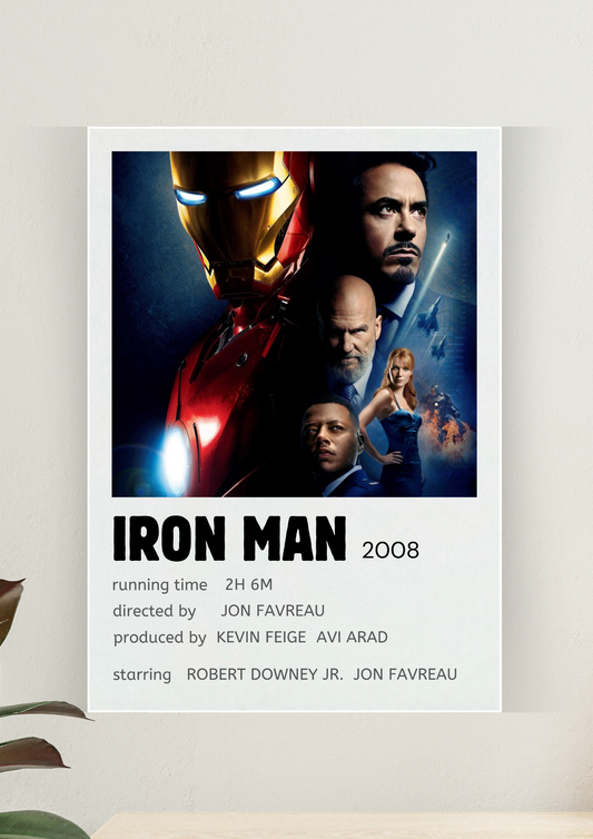 Iron Man Movie Poster #002 | Marvel Posters
