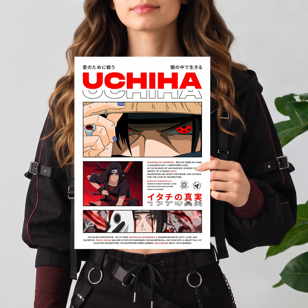 Itachi Uchiha Poster | Anime Poster