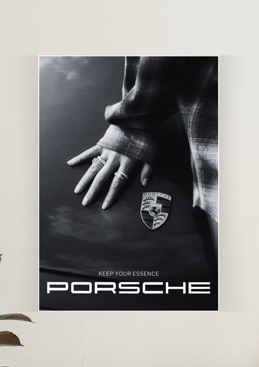 Keep Your Essence : Porsche Poster