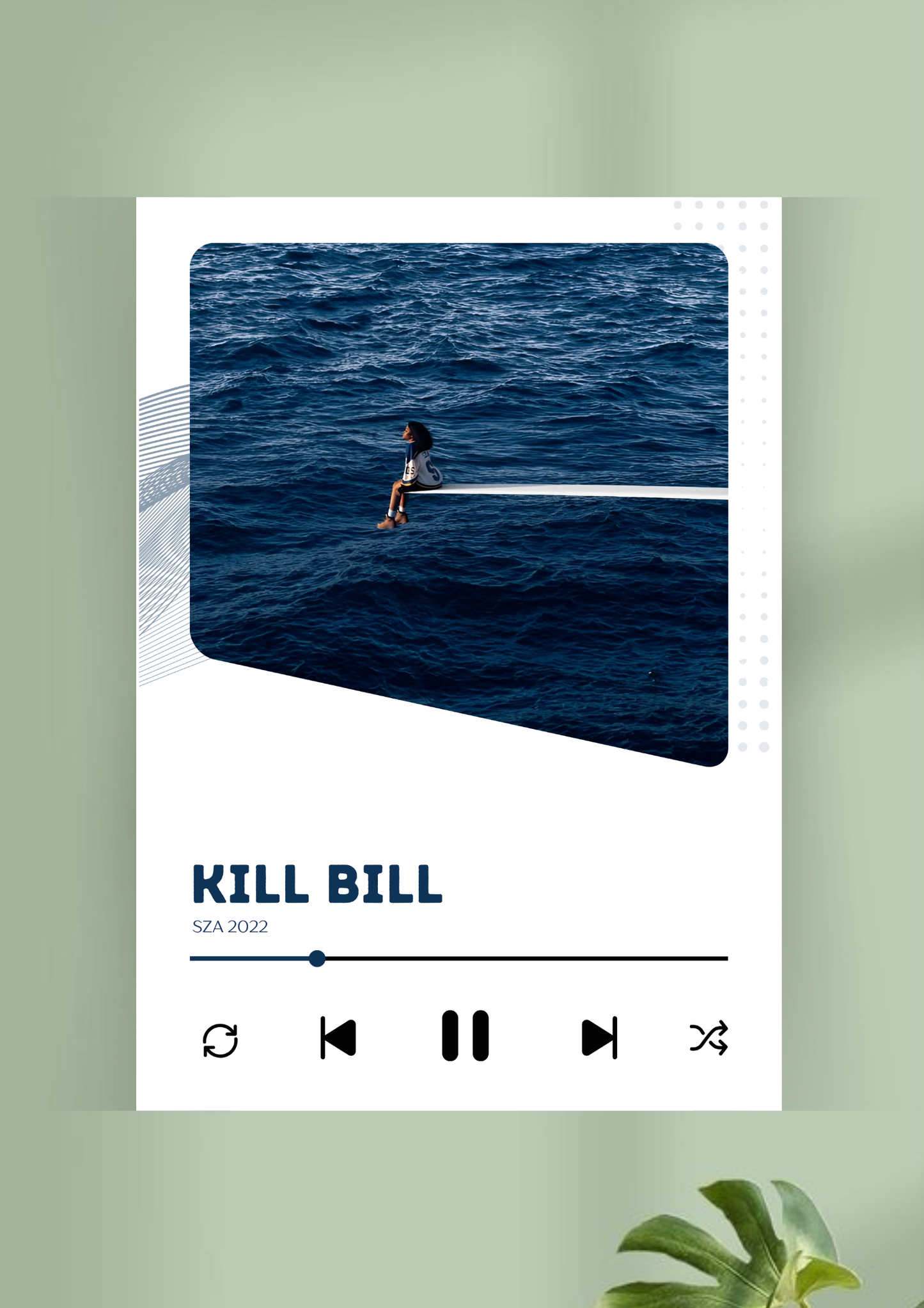 Kill Bill x SZA | Music Posters 