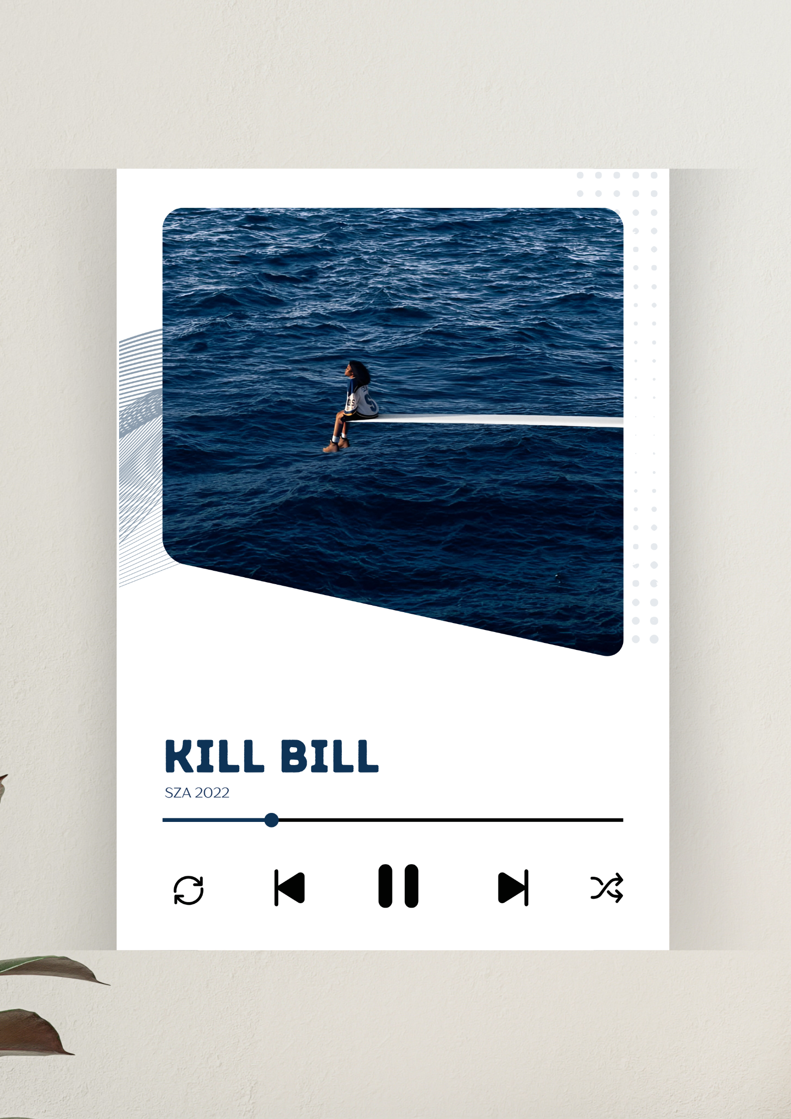 Kill Bill x SZA | Music Posters 