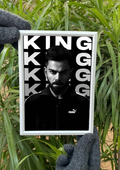 King Kohli Insta Frame | Aesthetic Insta Frame