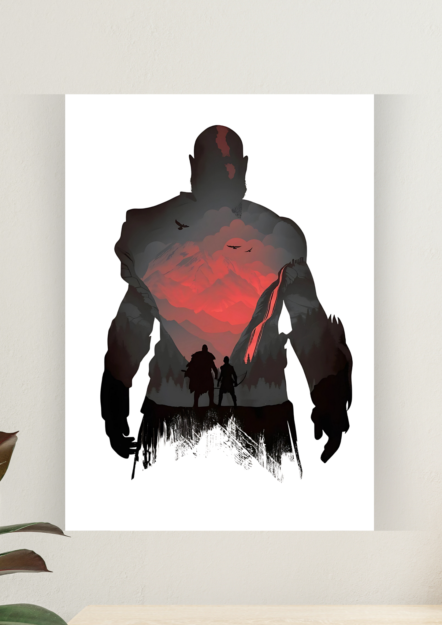 Kratos x God of War Poster | #003 | Games Posters 